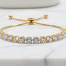 Pulseira Regulável com Zircônia